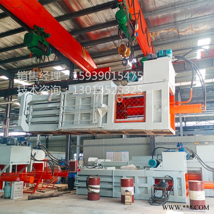 郑州久远机械有限公司JY81/F-1600、 推包型金属液压打包机、金属压块机  打包机 金属压块机厂家 打包机价格图3