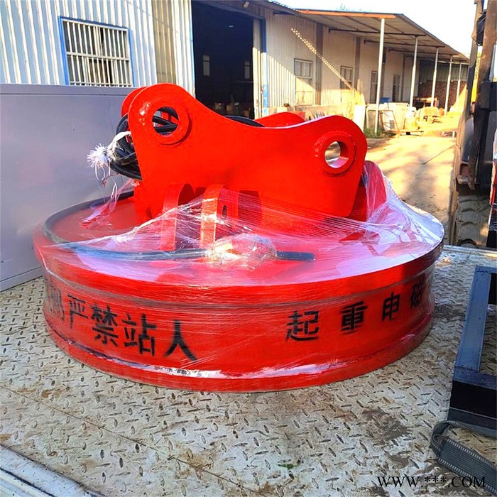 1米3强磁吸盘 鑫运 高频圆形起重电磁吸盘价格图4