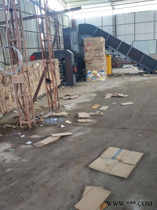 连鑫  金属打包机  废纸打包机 液压打包机   半自动打包机 全自动打包机 门式打包机  卧式全自动液压打包机图2