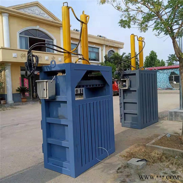 废纸打包机 塑料瓶液压打包机 80吨立式打包机 金属打包机图7