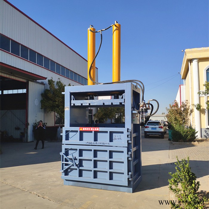 废纸打包机 塑料瓶液压打包机 80吨立式打包机 金属打包机图3