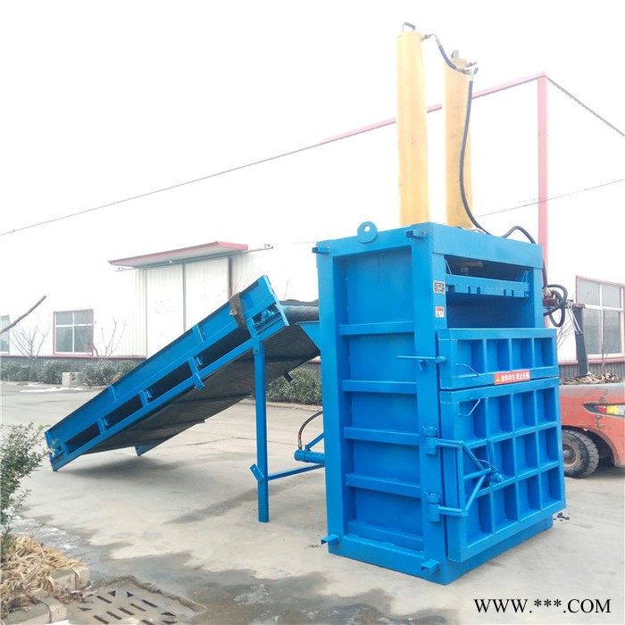 废纸打包机 塑料瓶液压打包机 80吨立式打包机 金属打包机图2