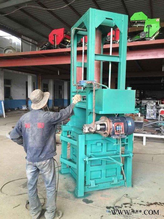 高速低台打包机金属液压打包机秸秆液压打包机颗粒产品立式打包机科阳专业定做图7