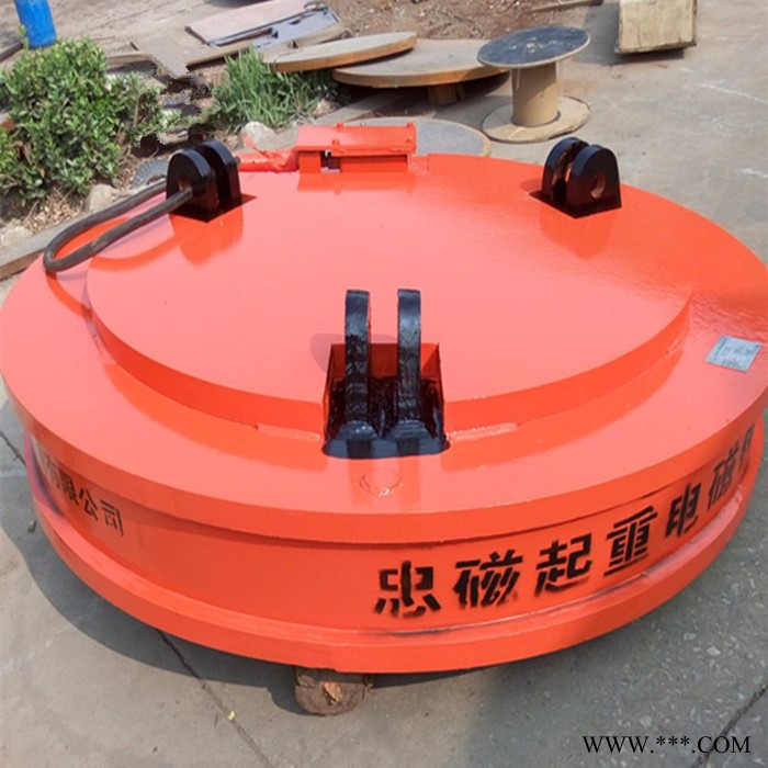厂家批发 MW5-180 起重废钢电磁吸盘 起重直流电磁吸盘 质量保障价格优惠忠磁供应磁力吸盘图2