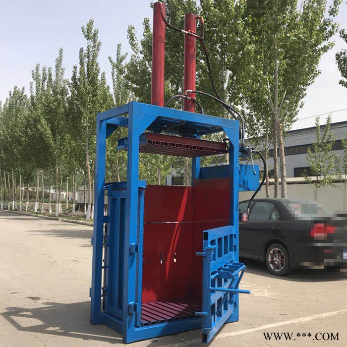 易拉罐打包机 20吨双杠液压打包机 废纸棉花金属打包机 半自动图8