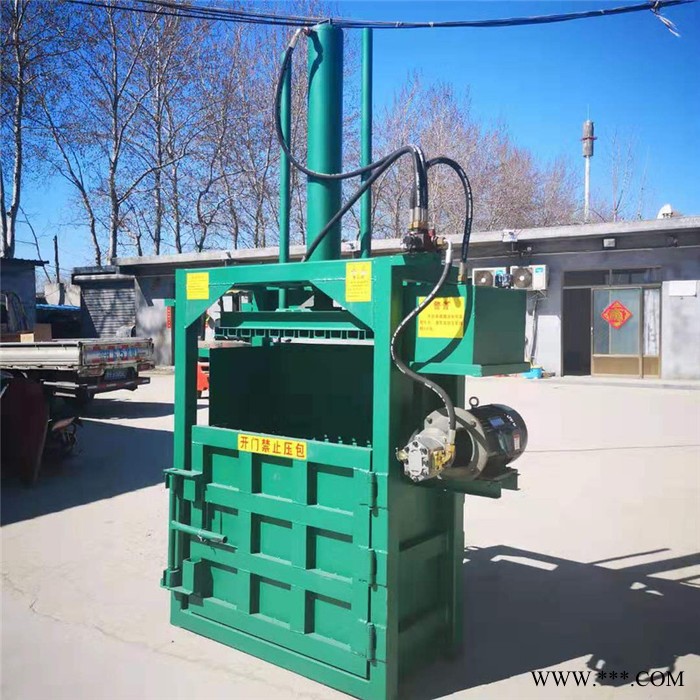 厂家生产液压废纸打包机-废旧金属废铁压块机-编织袋卧式打包机普航图4