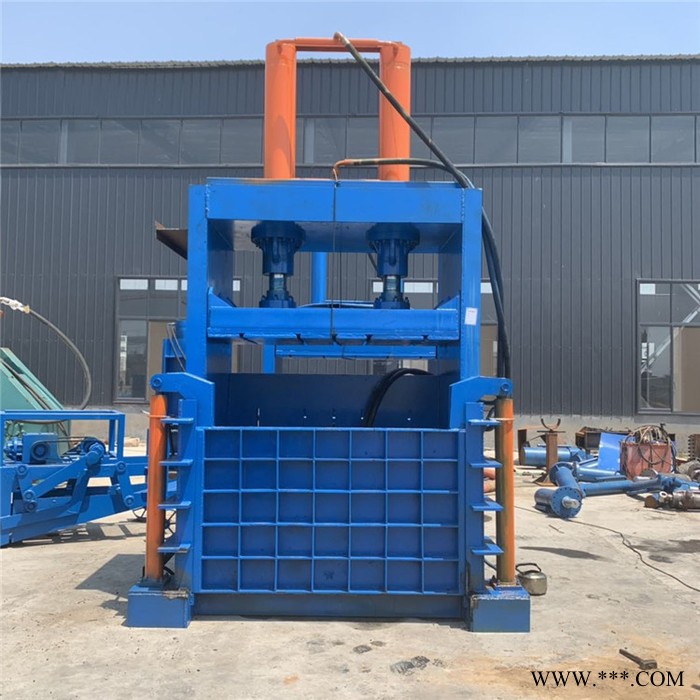 睿迪RD-DBJ立式液压打包机  瓶子废铁废纸打包机   废布条压块机图8