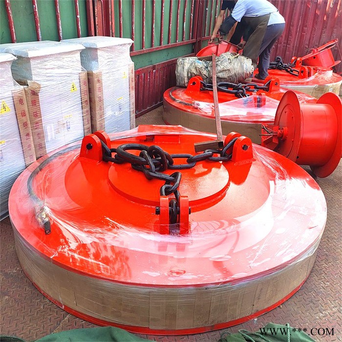 鑫运直销 挖掘机用电磁吸盘 操作简单大吸力 吊车用起重电磁吸盘图6