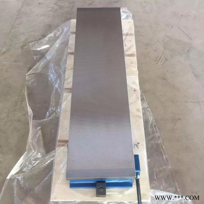 山东忠磁 厂家批发XM11 300*680 密集电磁吸盘 磁距密集吸力 均匀质量保证价格优惠电磁吸盘图2