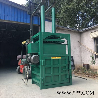 专业生产液压打包机 小型立式废品压缩打包机 慧聪废金属易拉灌压扁机