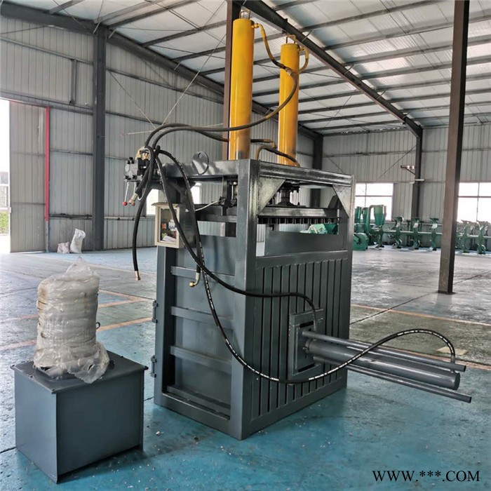 鲁丰lf-120 立式液压打包机 废纸打包机 废旧金属物料压包机图7