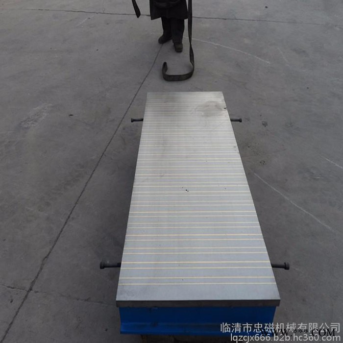 山东忠磁**X91 600*1000铣刨电磁吸盘规格齐全质量保证忠磁供应起重电磁吸盘图2