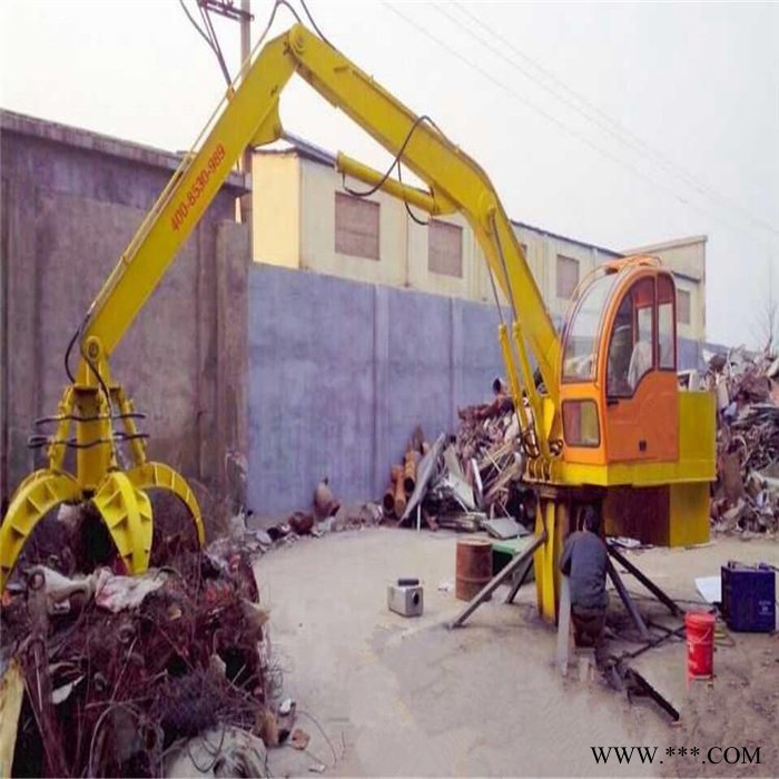 三昌液压抓钢机电动抓钢机三昌抓钢机二手抓钢机，。废钢抓钢机抓斗抓料机废铁抓机废钢破碎机图5
