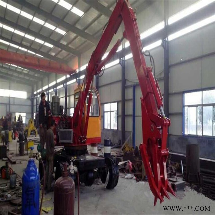 三昌液压抓钢机电动抓钢机三昌抓钢机二手抓钢机，。废钢抓钢机抓斗抓料机废铁抓机废钢破碎机图3