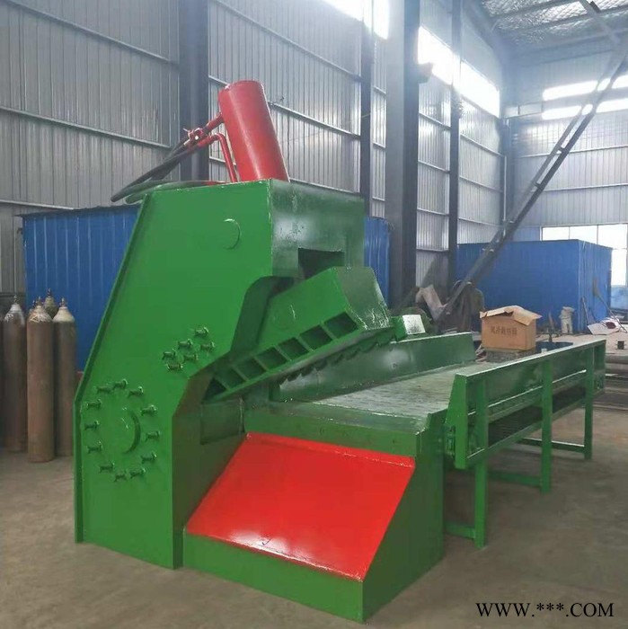 液压钢板切断机 废铁废铝剪切机 邦耀100型汽油桶液压剪切机图8