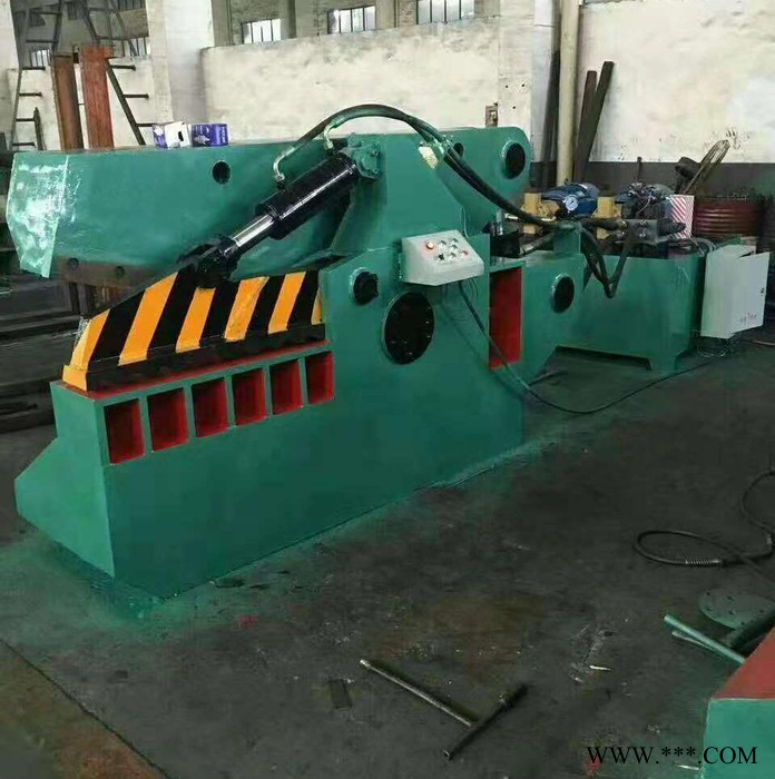 液压钢板切断机 废铁废铝剪切机 邦耀100型汽油桶液压剪切机图6