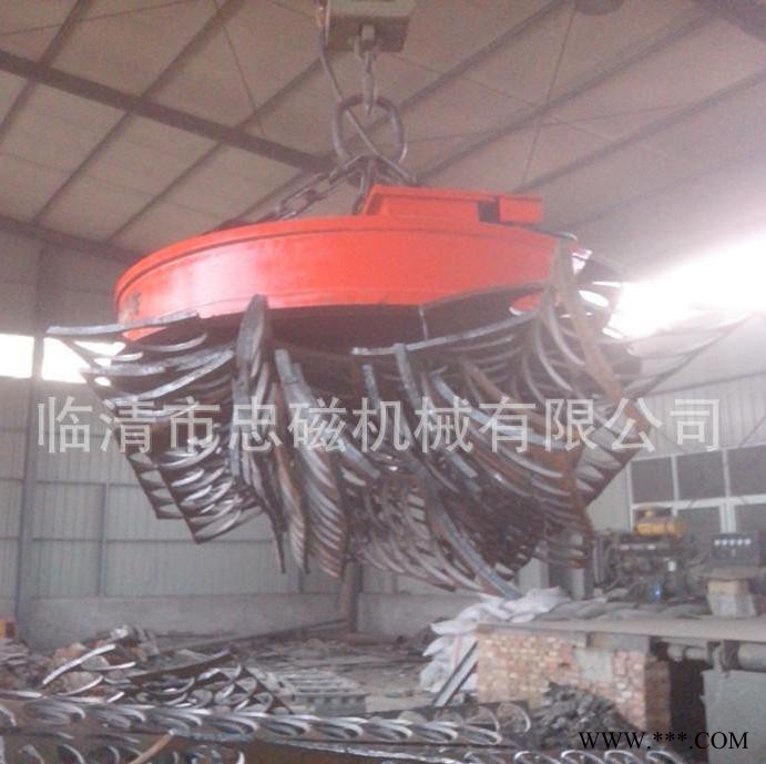 厂家批发MW5-165起重电磁铁废钢电磁吸盘价格优惠质量保障山东忠磁厂价供应电磁吸盘图2