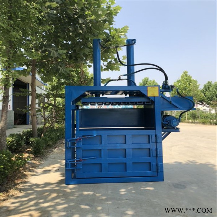 大型液压塑料瓶打包机 冠发废纸皮液压打包机 立式废铁报废汽车压块机图2