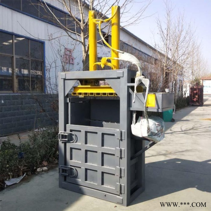 废纸箱易拉罐打包机 卧式液压金属打包机 半自动废纸打包机图4