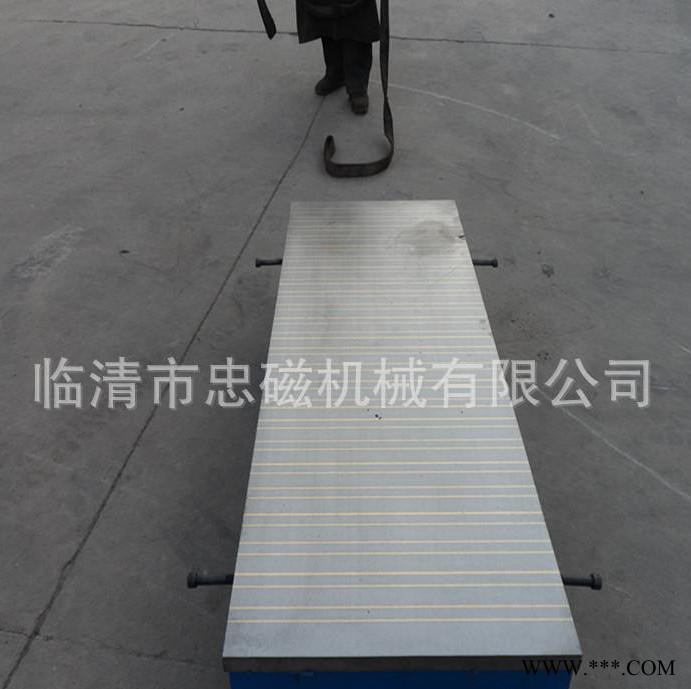 忠磁厂家批发X91 800*1600电磁吸盘吸力均匀使用简便质量保证厂价供应电磁吸盘图2