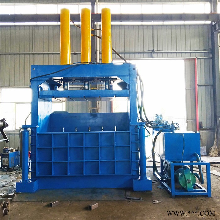 双鹰lf-300t打包机,金属打包机,立式废薄铁料液压打包机图3