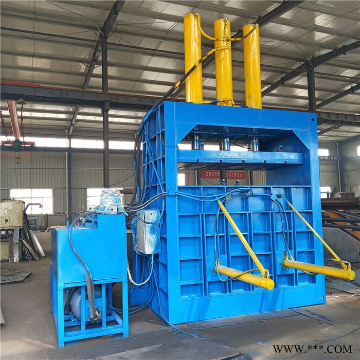 双鹰lf-300t打包机,金属打包机,立式废薄铁料液压打包机图2