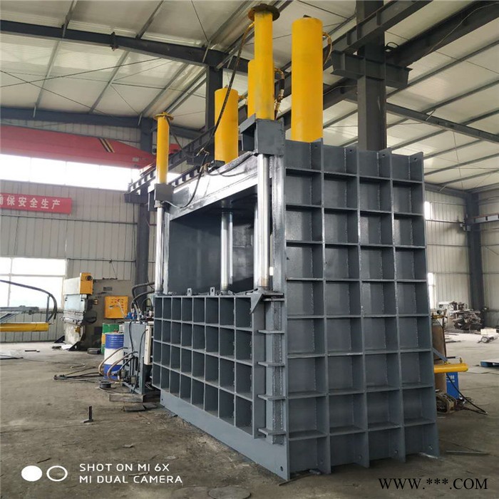 双鹰lf-300t打包机,金属打包机,立式废薄铁料液压打包机图7