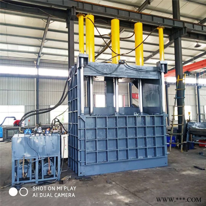 双鹰lf-300t打包机,金属打包机,立式废薄铁料液压打包机图5