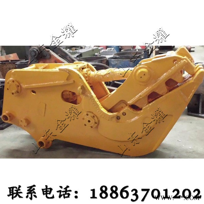 液压粉碎钳 大型挖机前端粉碎钳 废钢废铁处理粉碎钳 大型粉碎钳价格图5