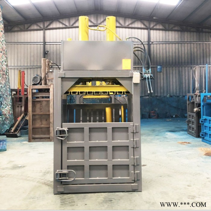 立式废纸打包机 冠发大型废塑料打包机 金属液压打包机图2