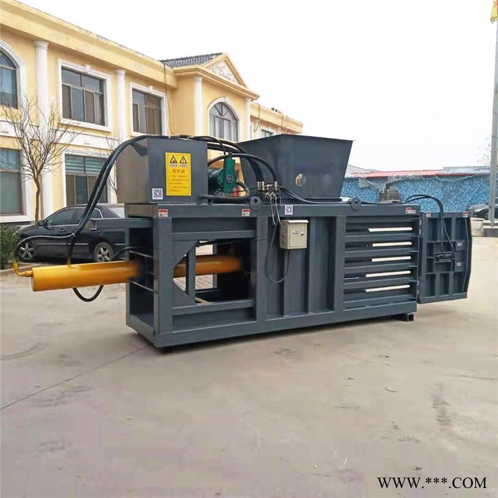 直销卧式塑料瓶打包机 卧式编织袋打包机 卧式废纸打包机 卧式金属压块机图6