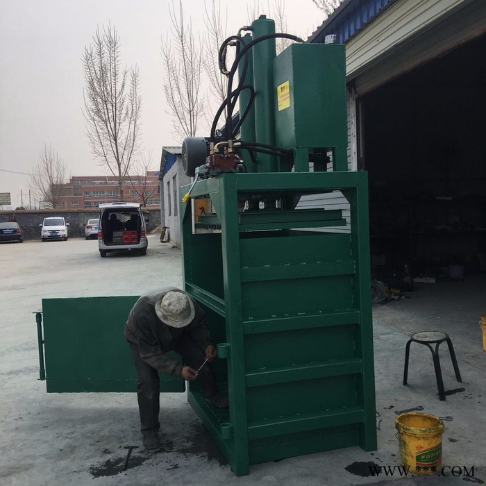 金佳半自动立式打包机 塑料瓶打包机 液压吨袋打包机图片图2