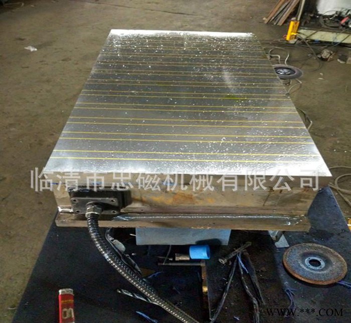 忠磁现货销售X91 400*800铣刨强力电磁吸盘 可防止刀具磁化图3