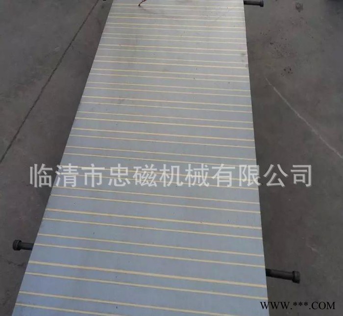 忠磁现货销售X91 400*800铣刨强力电磁吸盘 可防止刀具磁化图2