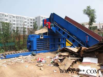 废旧塑料瓶打包机废旧饮料瓶打包机废旧矿泉水瓶打包机打包站使用液压打包机秸秆稻草液压打包机厂家价格卧式液压废纸打包机图3