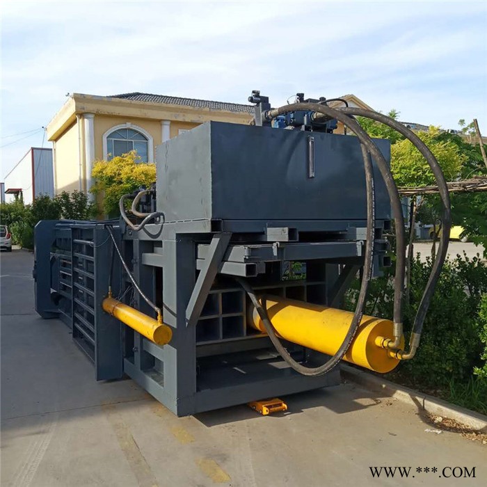 160吨·立式打包机 大棚薄膜捆包机 废纸箱子打包机 液压打包机厂家图2