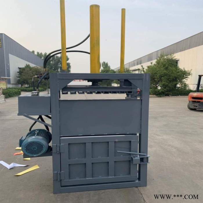 小型废纸箱打包机 卧式液压金属打包机 立式小型废纸打包机 市场供应图6