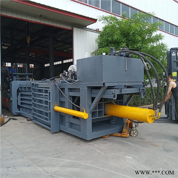 卧式废纸打包机 160吨卧式打包机 纸壳卧式液压打包机压缩机图2