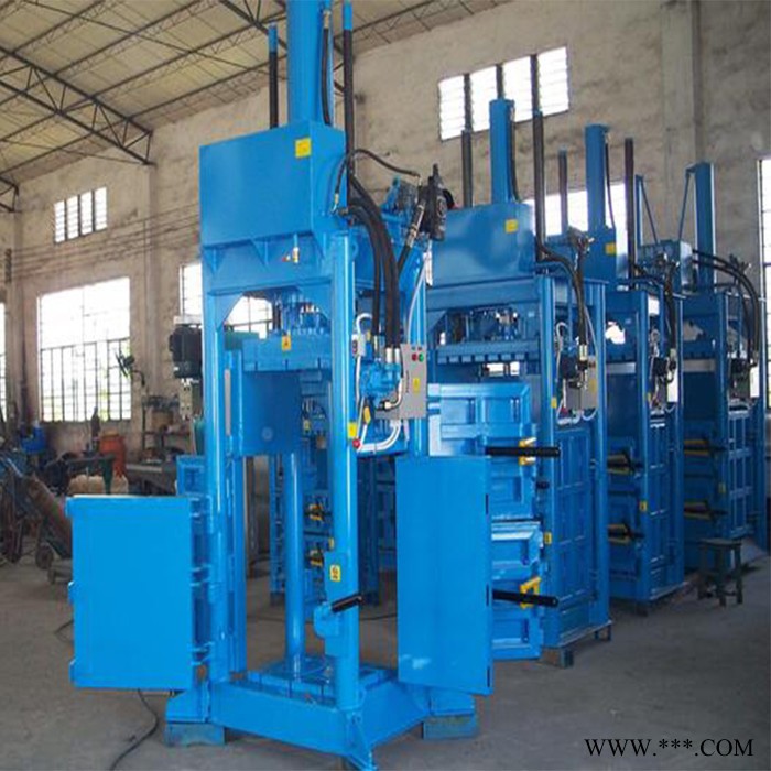 中旺废纸打包机 全自动液压废纸打包机 废纸箱塑料瓶压块打包机图2