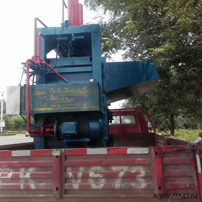 中旺废纸打包机 全自动液压废纸打包机 废纸箱塑料瓶压块打包机图5