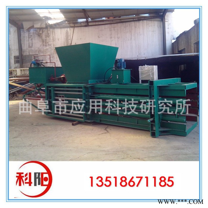 专业定制生产打包机 **卧式打包机高抗压自动废纸壳打包机山东打包机全自动打包机棉花打包机图4