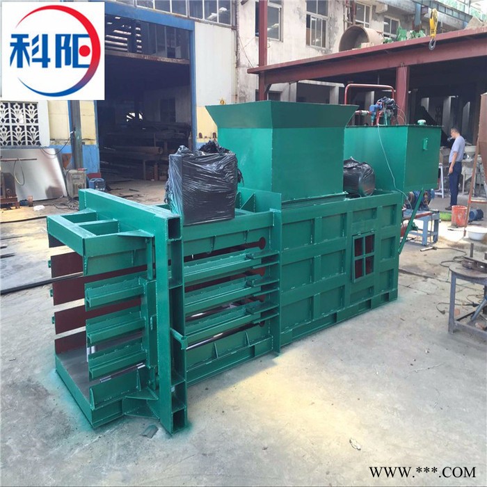 专业定制生产打包机 **卧式打包机高抗压自动废纸壳打包机山东打包机全自动打包机棉花打包机图5