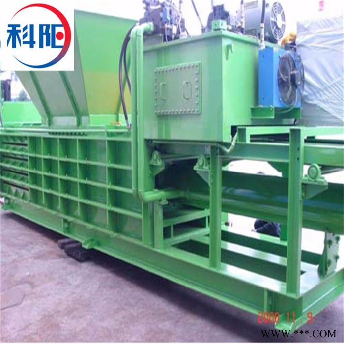 专业定制生产打包机 **卧式打包机高抗压自动废纸壳打包机山东打包机全自动打包机棉花打包机图2