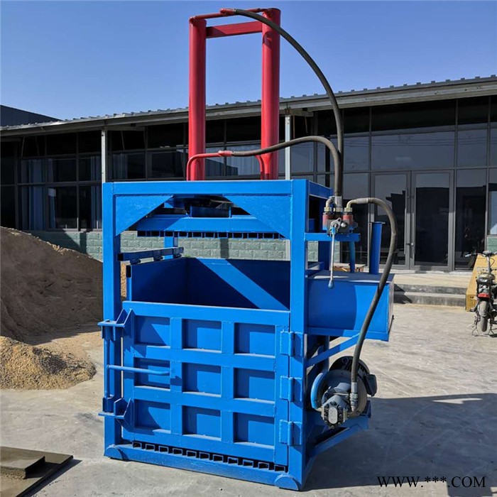 睿迪80吨半自动立式废纸打包机废旧金属液压打包机图3