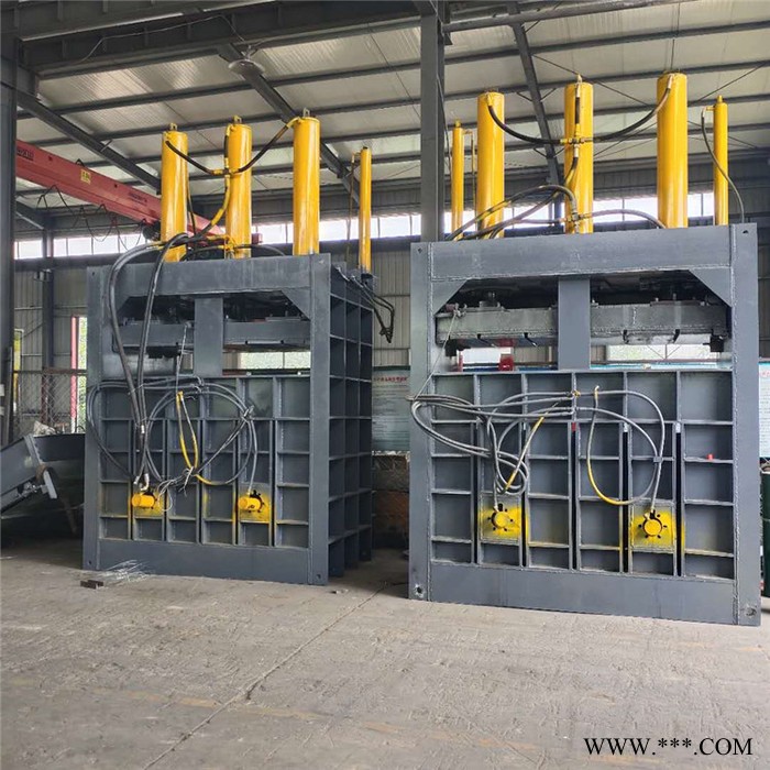 现货供应立式液压打包机 废纸打包机图片 废铁金属件压块机图4