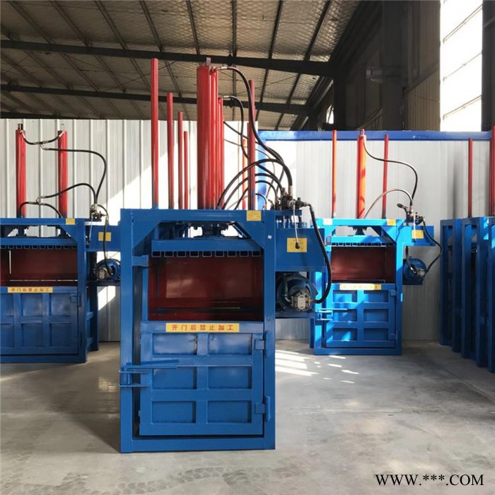 宏博 金属废料液压压块机 药材稻草打包机 海绵立式液压打包机图5