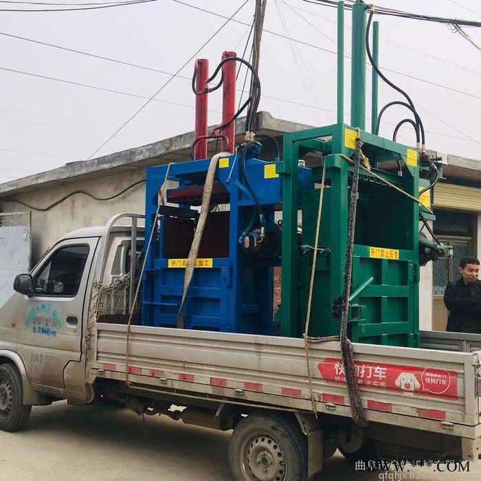 旧金属压包机 启航纸箱子废纸打包机 不锈钢边料打包机图5