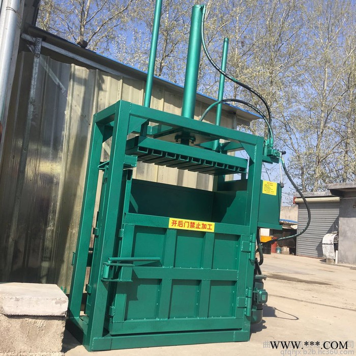 旧金属压包机 启航纸箱子废纸打包机 不锈钢边料打包机图8