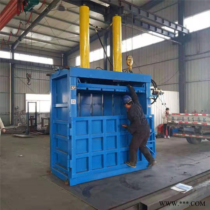 立式废纸液压打包机,纸箱废纸打包机、废纸打包机直销、塑料瓶打包机图2