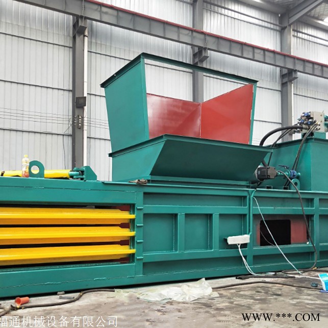 厂家定制液压打包机 废纸打包机 塑料瓶压缩机 卧式打包机 180吨废品打包机 易拉罐编织袋打包机图4